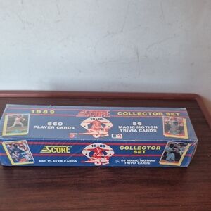 1989 Score Collector Set New And Sealed Dated 1989.